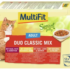 Ausverkauf Multifit Adult Special Jelly Duo Classic Mix 12x100 g